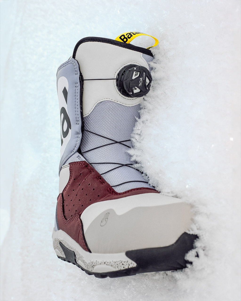 color-burgundy-creme Boots - Twist Women's Snowboard Boots - Bataleon US