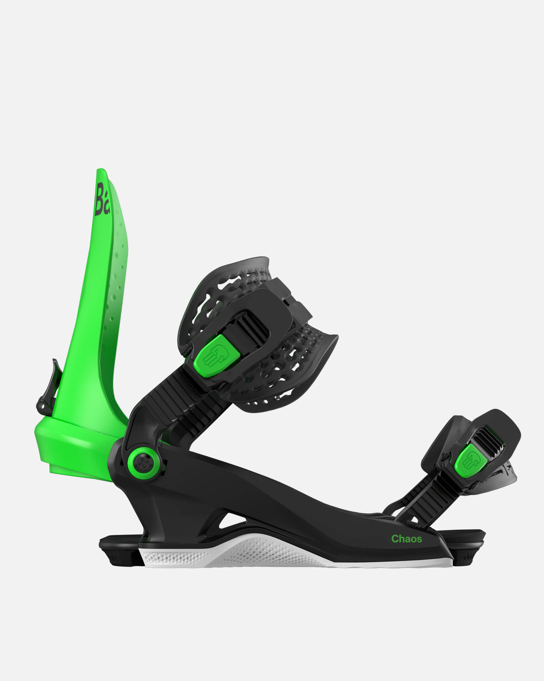 color-neon-green Chaos Heelwrap 2025 | Bataleon Snowboards™ men snowboarding bindings