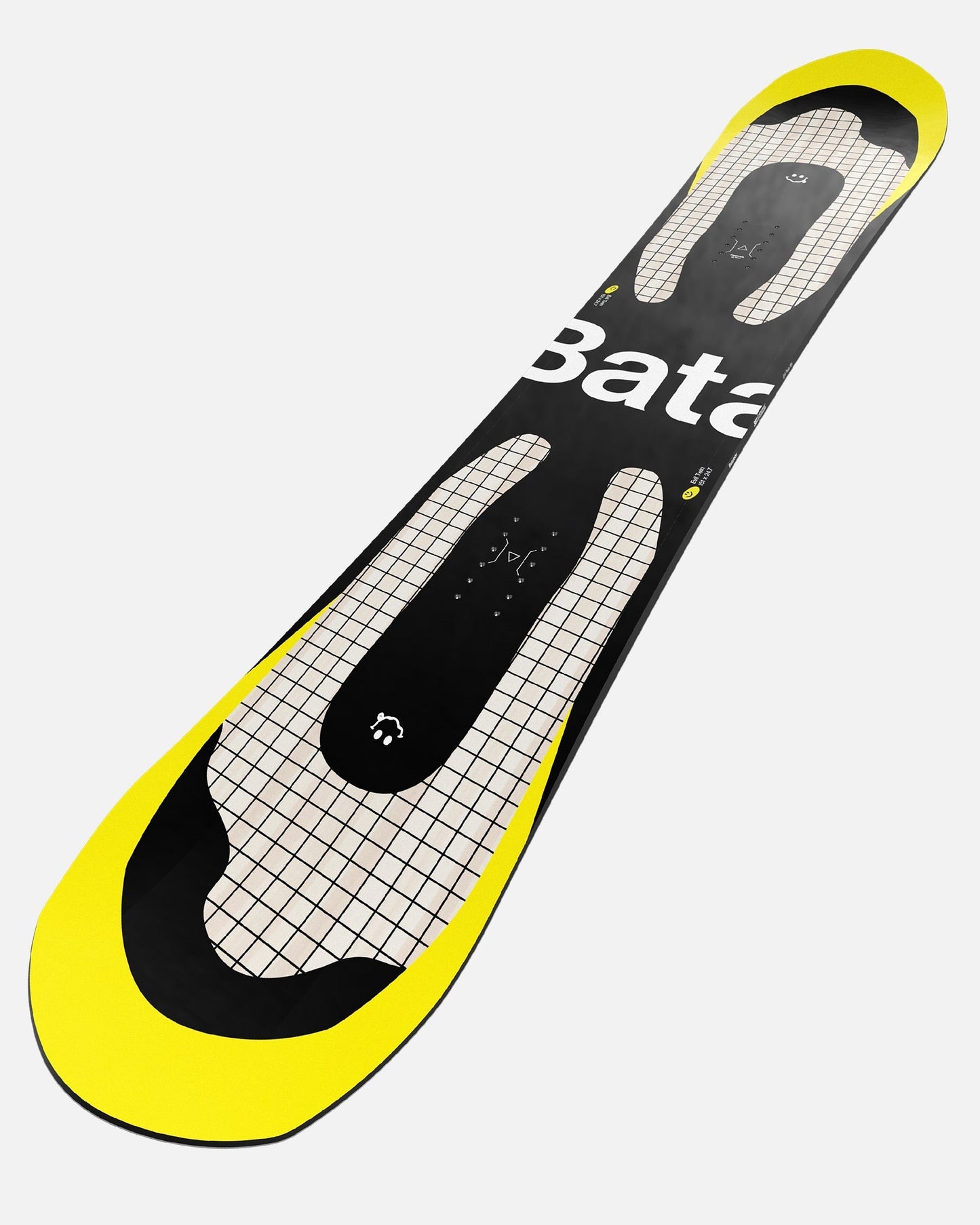 Men snowboard sale Bataleon in black and yellow. Evil Twin 2025 | Bataleon Snowboards™ 2025.