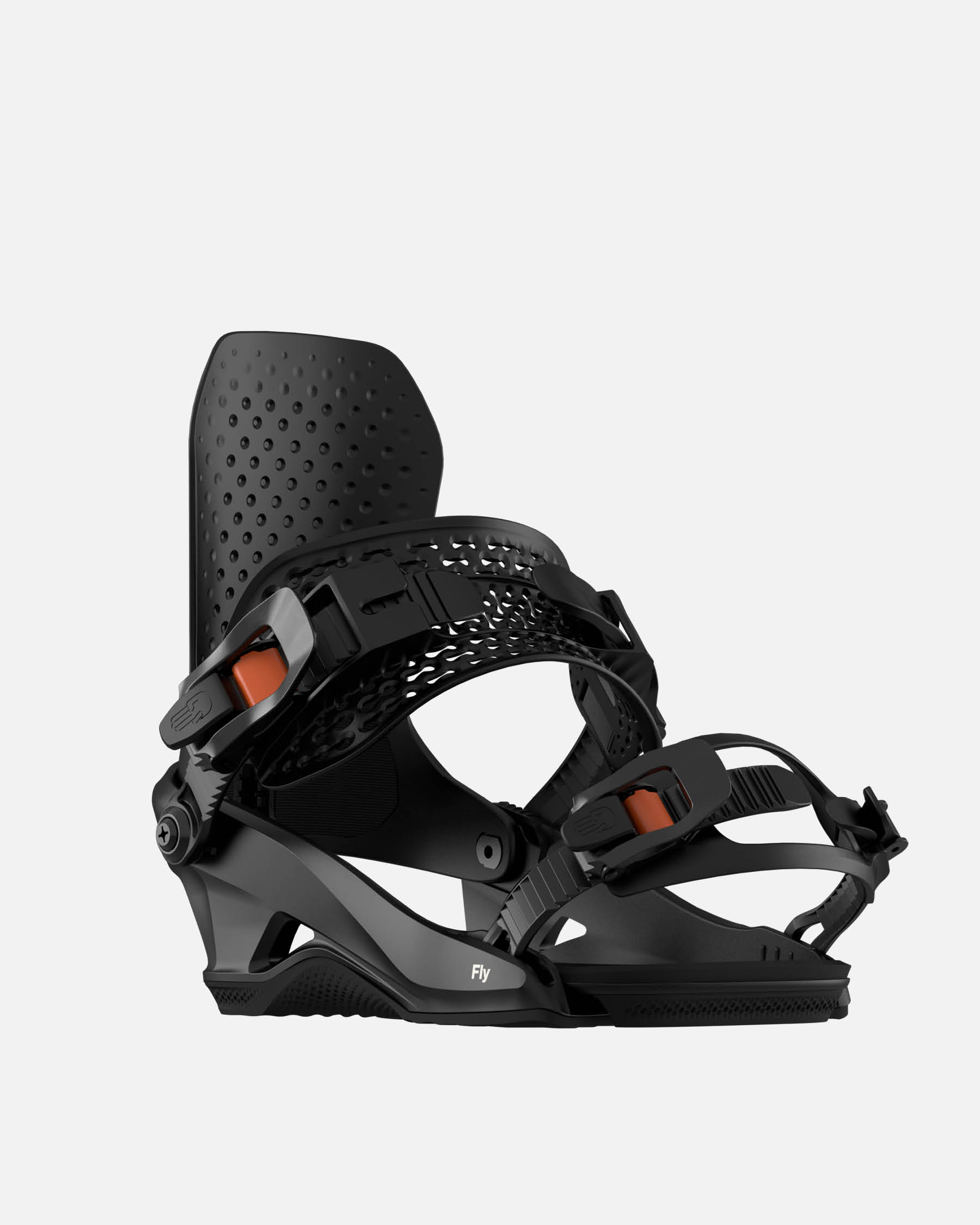 color-black Bataleon Fly 2025 quality bindings for snowboard