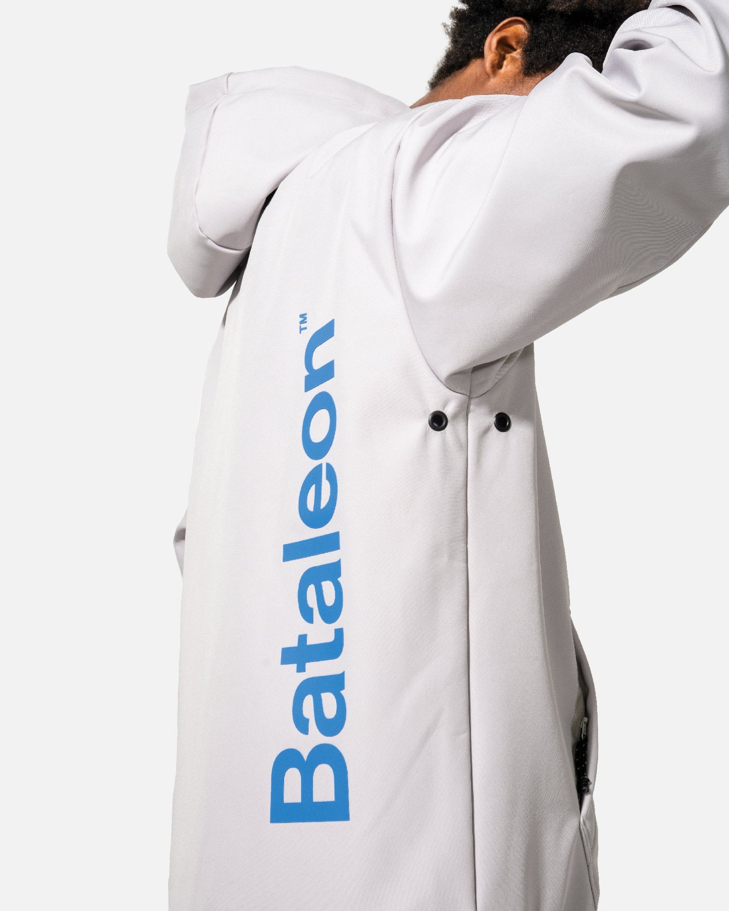 color-paloma-gray SoftShell Hoodie 2025 | Bataleon Snowboards™ snowboarding waterproof hoodie