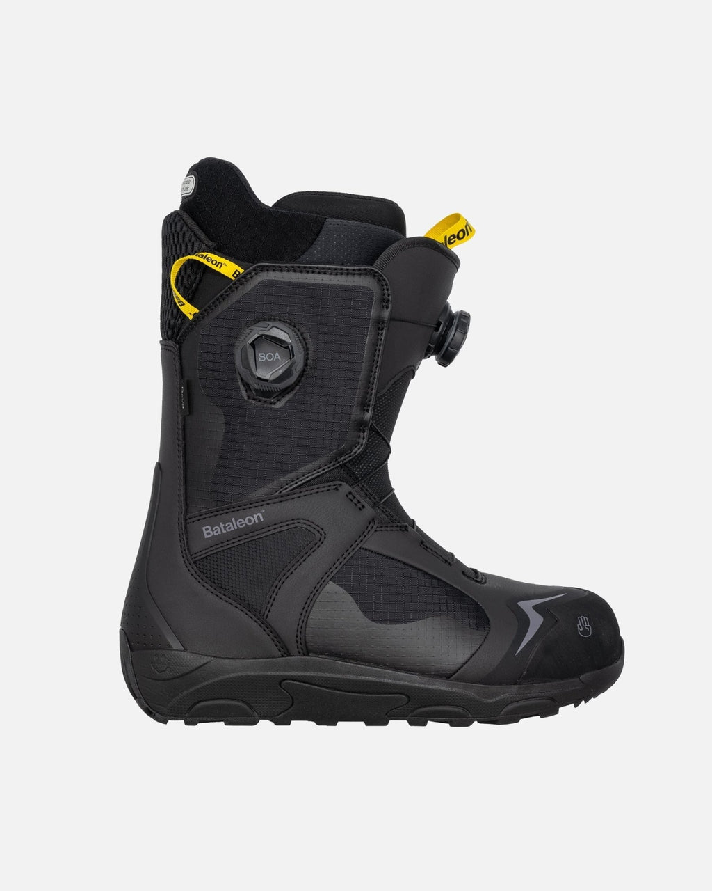 color-black Boots - Rave Men's Snowboard Boots - Bataleon US