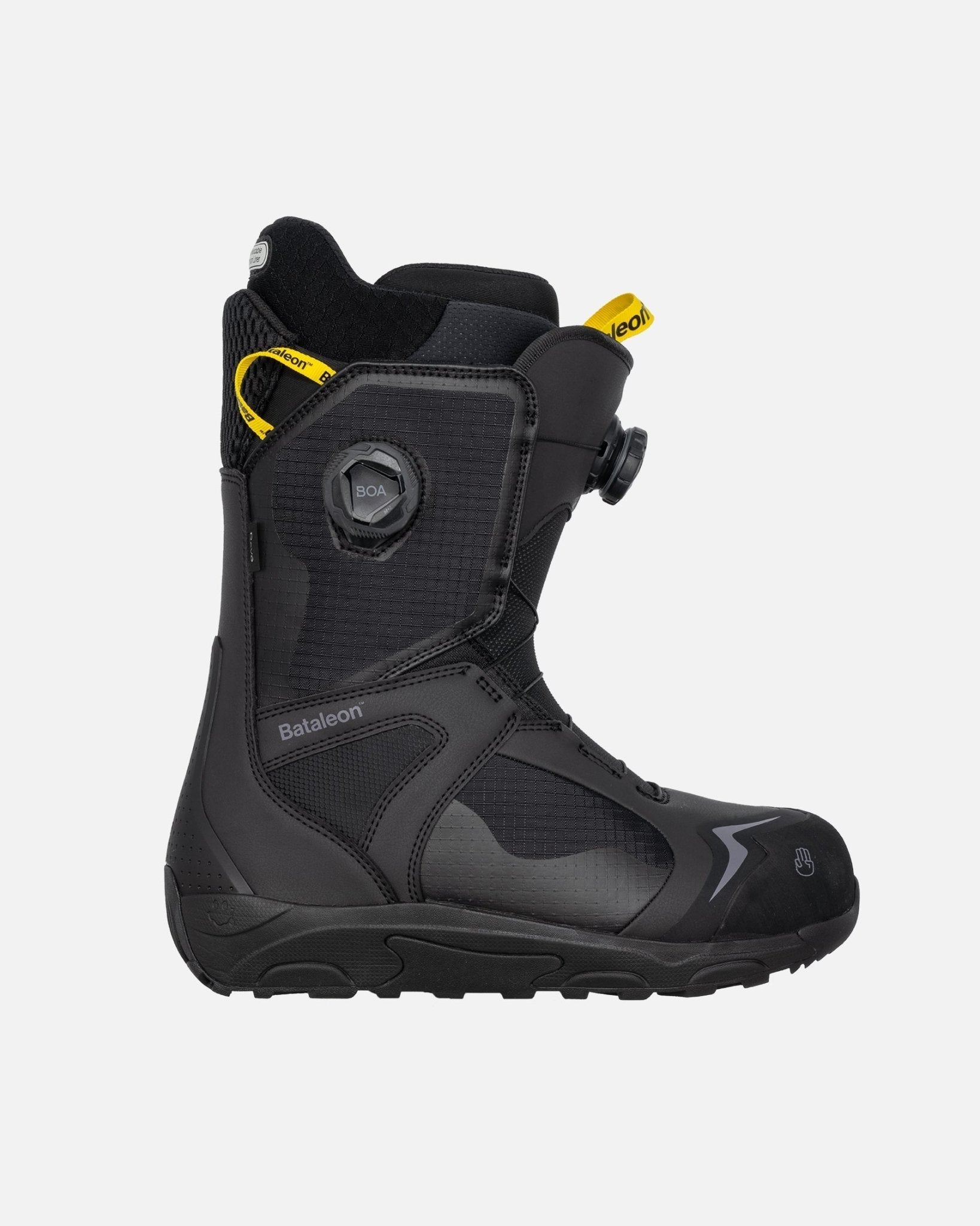 color-black Boots - Rave Men's Snowboard Boots - Bataleon US